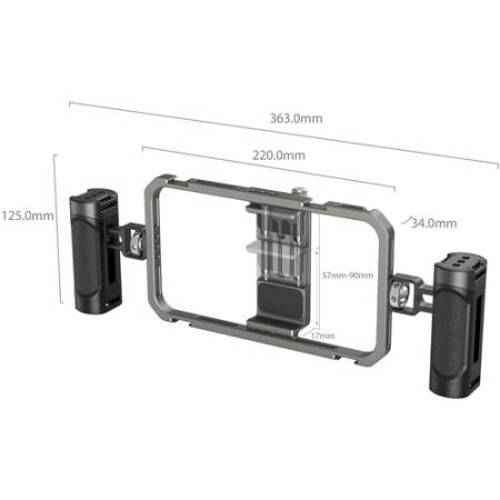SmallRig 4121 (2022) - zestaw, wymiary